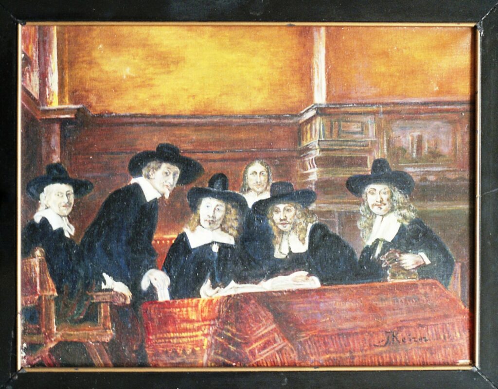 De staalmeesters van Rembrandt