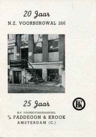 Brochure Faddegon&Krook 1940