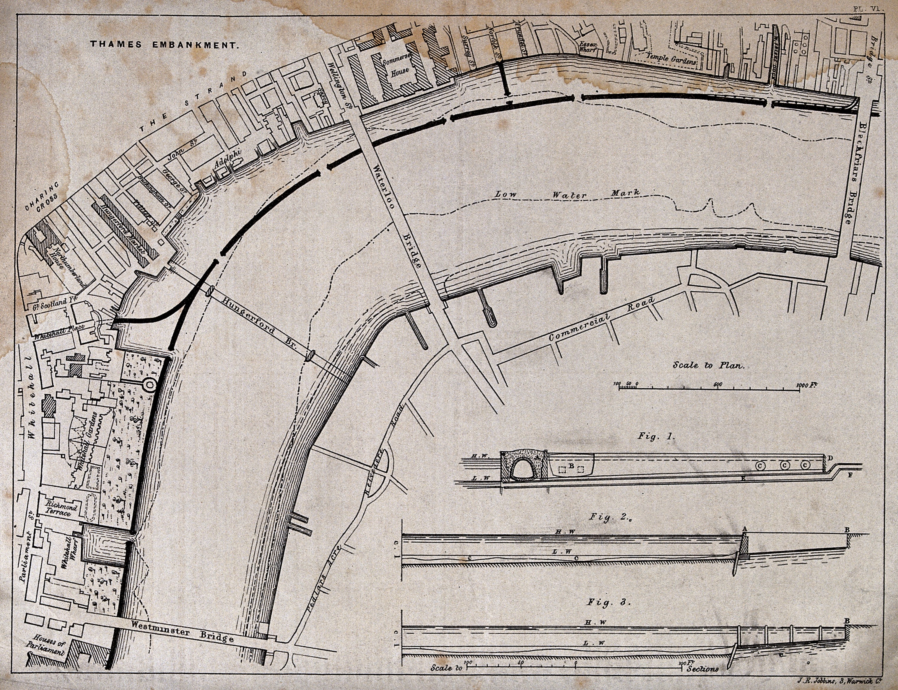 A plan of the Thames Embankment