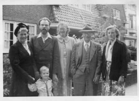 Oom Nauta uit Amerika bezoekt Nederland- ca.1953